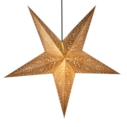 Om Paper Star Lantern - Golden Rod