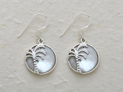 Palm Tree Earrings  Double Sided