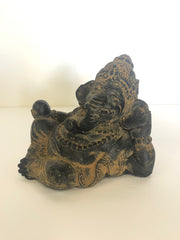 Stone Ganesh Sleeping - 5