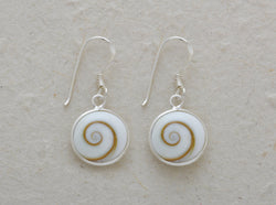 Shiva's Eye Earrings Double Sided (small)