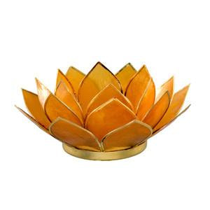 Gemstone Lotus Tea Light Holder