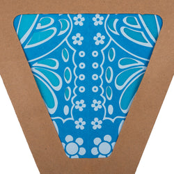 Om Paper Star Lantern - Blue Flutter