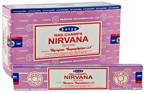 Satya Nirvana Incense - 15 Gram Pack