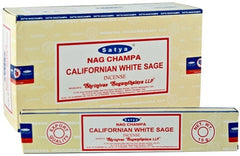 Satya California White Sage Incense - 15 Gram Pack