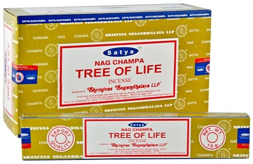 Satya Tree of Life Incense - 15 Gram Pack