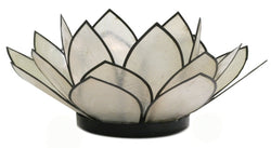 SoHo Lotus Tea Light Holder, Natural