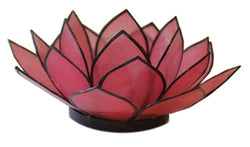 SoHo Lotus Tea Light Holder, Pink
