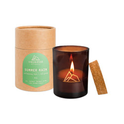 SUMMER RAIN 8oz Glass Jar Candle