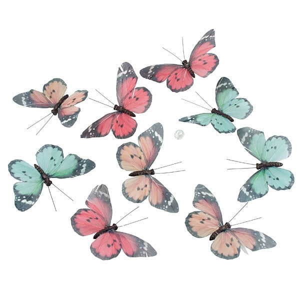 Butterfly Garland Evening Forest