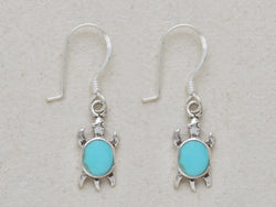 Turtle Hanging Earrings (small)