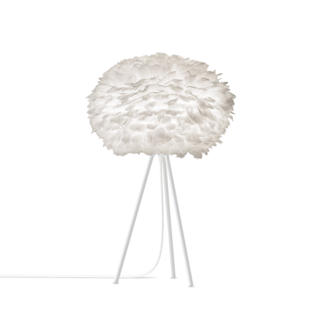 Eos Tripod Table Lamp - White