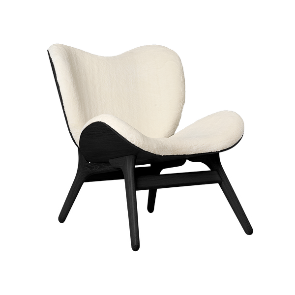 Low Lounge Chair in Oak - A Conversation Piece