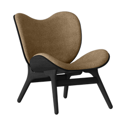 A Conversation Piece Low Lounge Chair in Black Oak, Sugar Brown