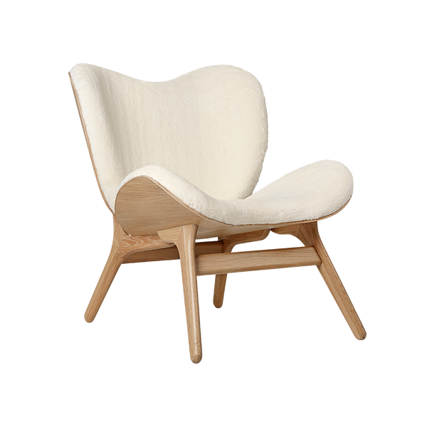 A Conversation Piece Low Lounge Chair in Oak