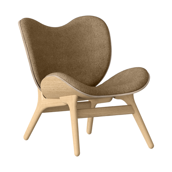 A Conversation Piece Low Lounge Chair in Oak
