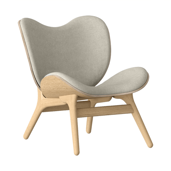 A Conversation Piece Low Lounge Chair in Oak