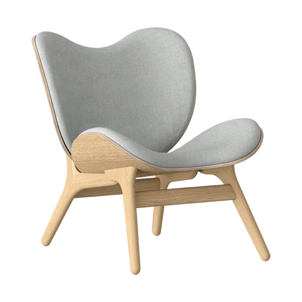 A Conversation Piece Low Lounge Chair in Oak