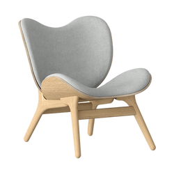 A Conversation Piece Low Lounge Chair in Oak, Sterling