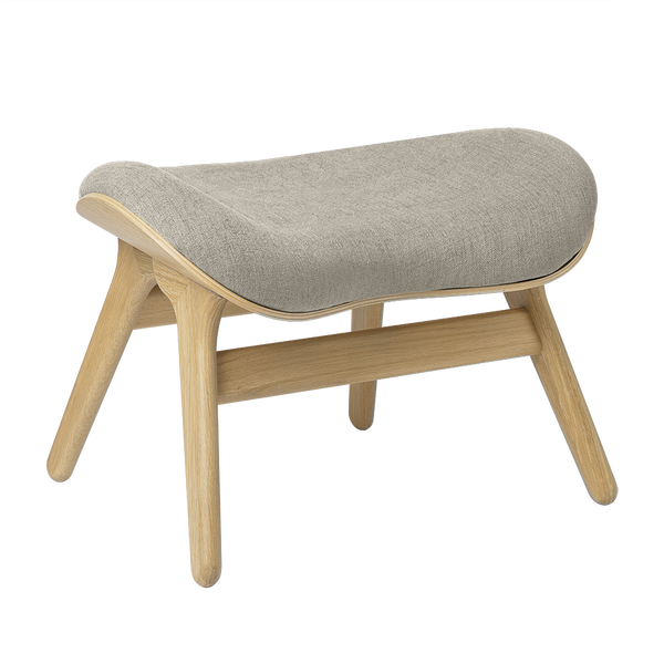 Ottoman in Oak - A Conversation Piece