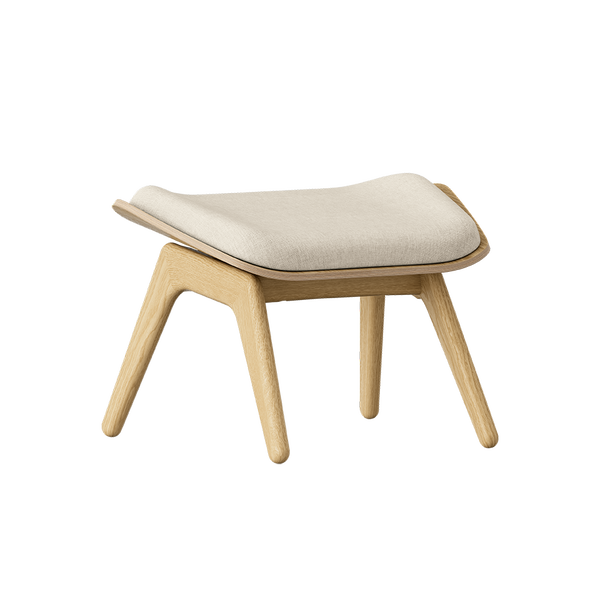 The Reader Ottoman in Oak