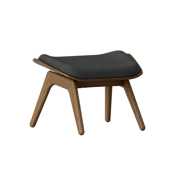 The Reader Ottoman in Dark Oak