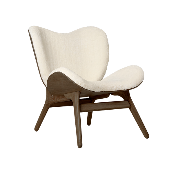 Low Lounge Chair in Oak - A Conversation Piece