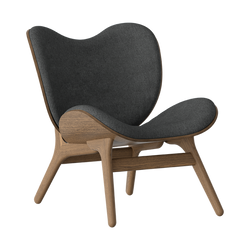 Low Lounge Chair in Dark Oak - A Conversation Piece, Shadow