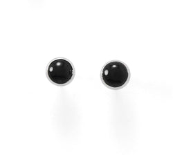 Small Gemstone Stud Earrings, Choice of Stone
