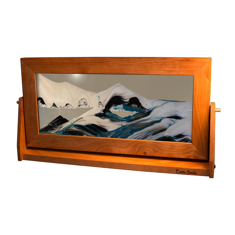 Moving Sands Cherry Wood - Arctic Clear