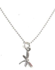 Zoe and Piper Small Dragonfly Pendant on a 16