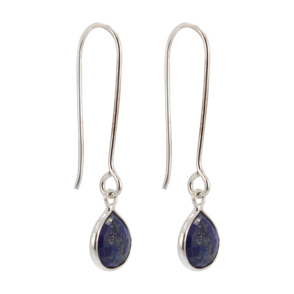 Gemstone dangle earrings, Choice of stone