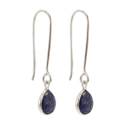 Gemstone dangle earrings, Choice of stone