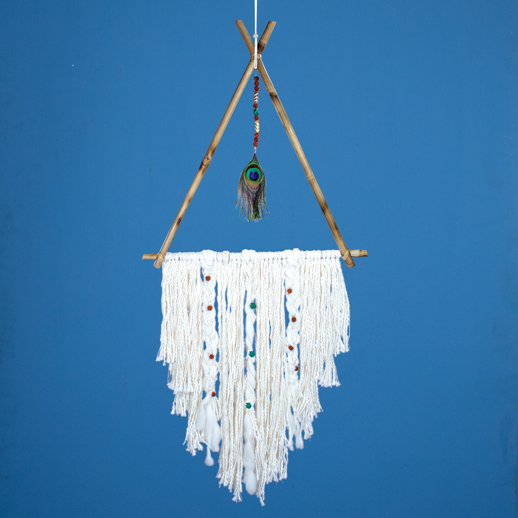 Peacock Tee Pee Dreamcatcher