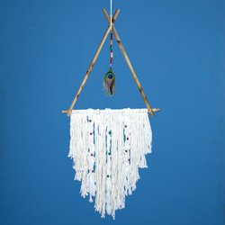 Peacock Tee Pee Dreamcatcher