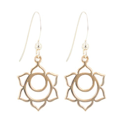 Bronze Chakra Earrings
