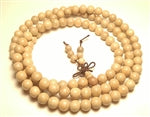 Camphor Wood 108 Bead Buddhist Mala - Prayer Bead