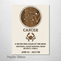 Zodiac Wall Hanging - Cancer