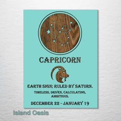 Zodiac Wall Hanging - Capricorn