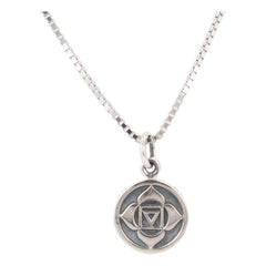 Sterling Silver Root Chakra Necklace (Base Chakra)