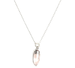 Small Gem Point Necklace, Stone Choice