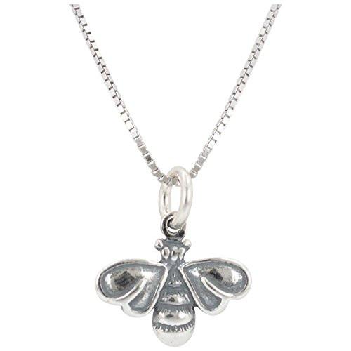 Sterling Silver Honey Bee Necklace