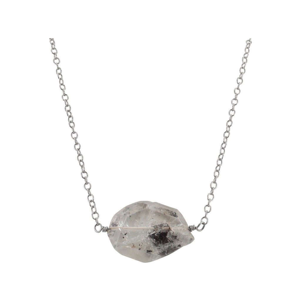 Herkimer Diamond Gemstone Necklace