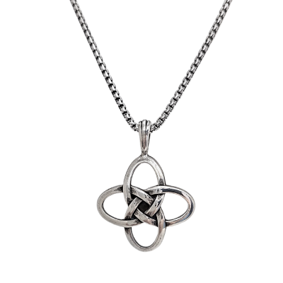 Infinite Love Celtic Knot Necklace – Celtic Crystal Design Jewelry