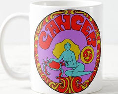 Ceramic Zodiac Mug - Cancer