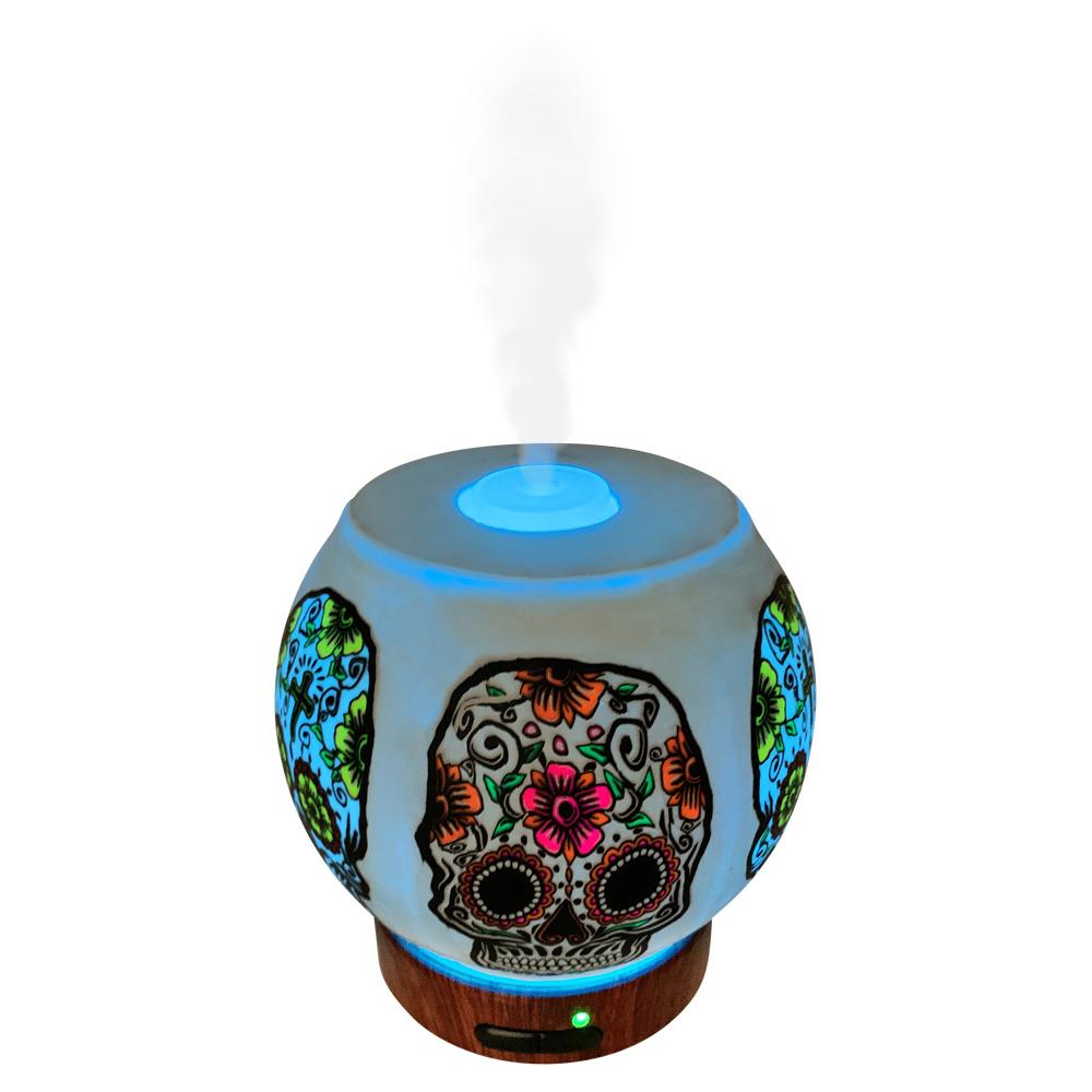 Handcrafted Ultrasonic Essential Oil Diffusers (Sugar Skull)