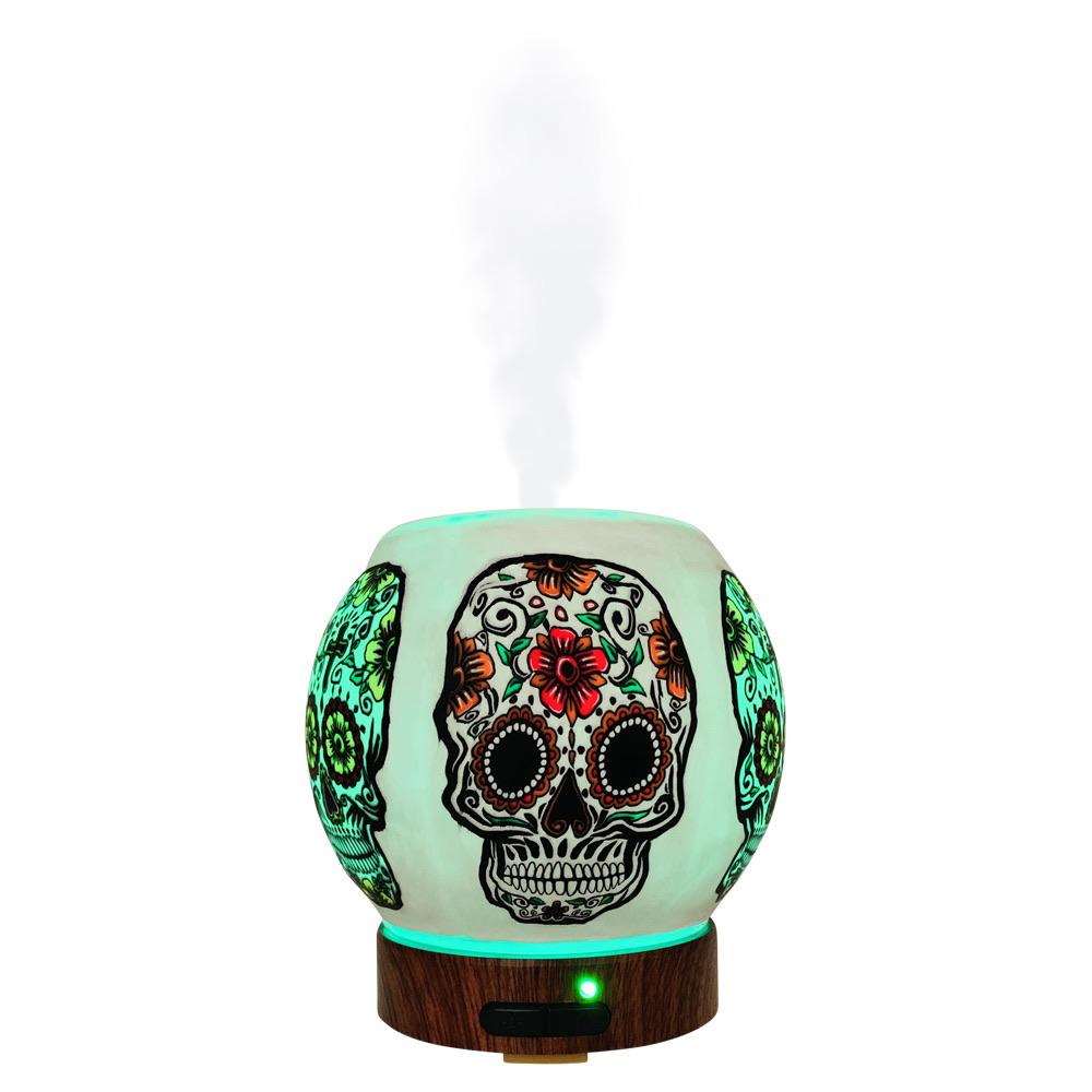 Handcrafted Ultrasonic Essential Oil Diffusers (Sugar Skull)