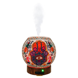 Handcrafted Ultrasonic Essential Oil Diffusers (Hamsa)