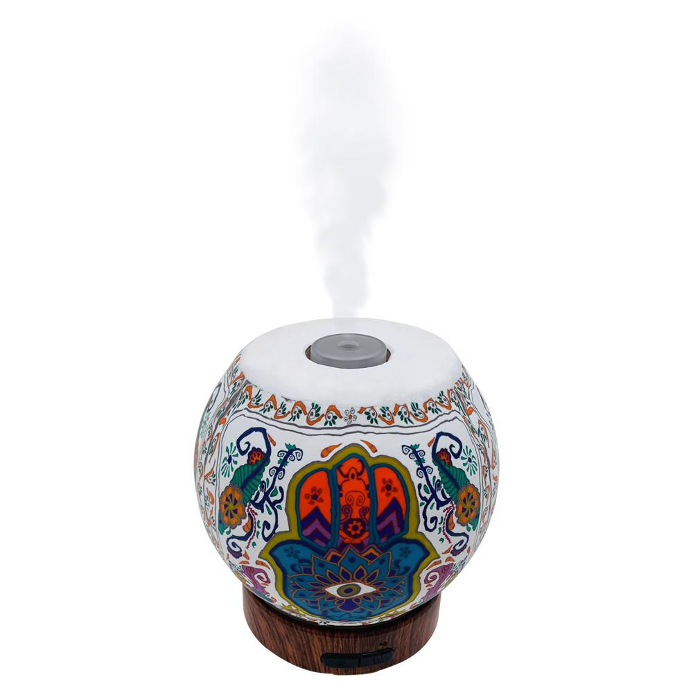 Handcrafted Ultrasonic Essential Oil Diffusers (Hamsa)