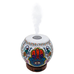 Handcrafted Ultrasonic Essential Oil Diffusers (Hamsa)