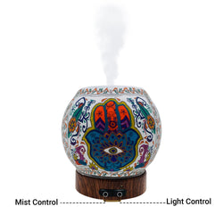 Handcrafted Ultrasonic Essential Oil Diffusers (Hamsa)